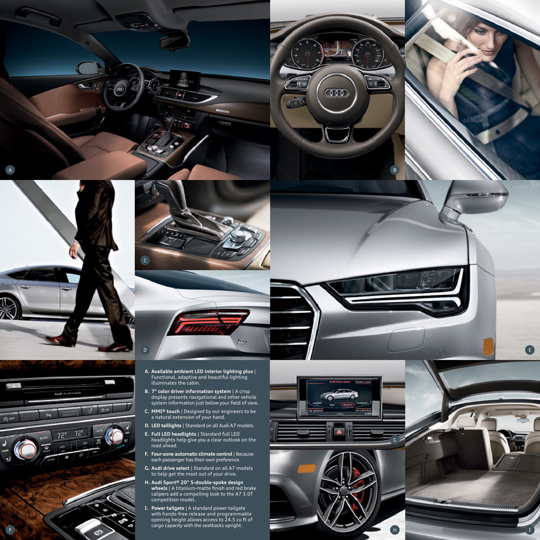 2017 Audi A7 Brochure Page 28